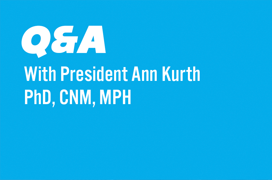 Q&A with President Ann Kurth