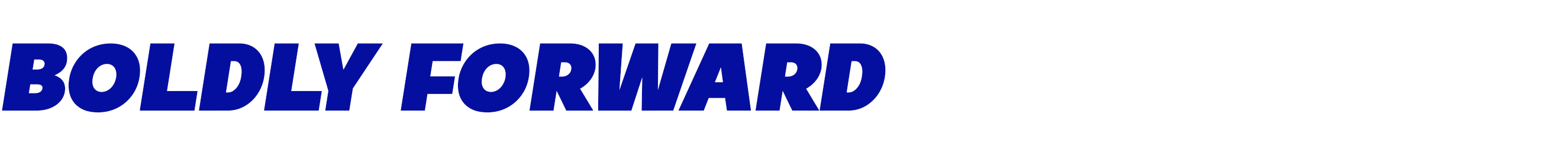 Boldly Forward Header